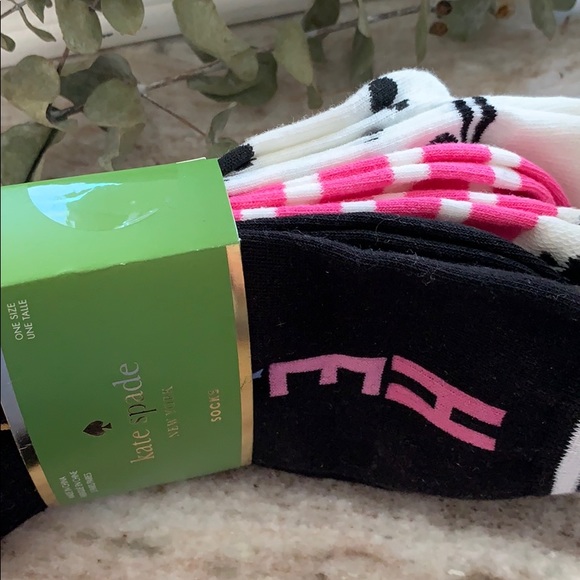 NWT kate spade | 3 pairs of socks - Picture 3 of 6